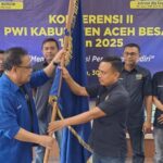Jufrizal Kembali Nakhodai PWI Aceh Besar, UKW Jadi Program Prioritas